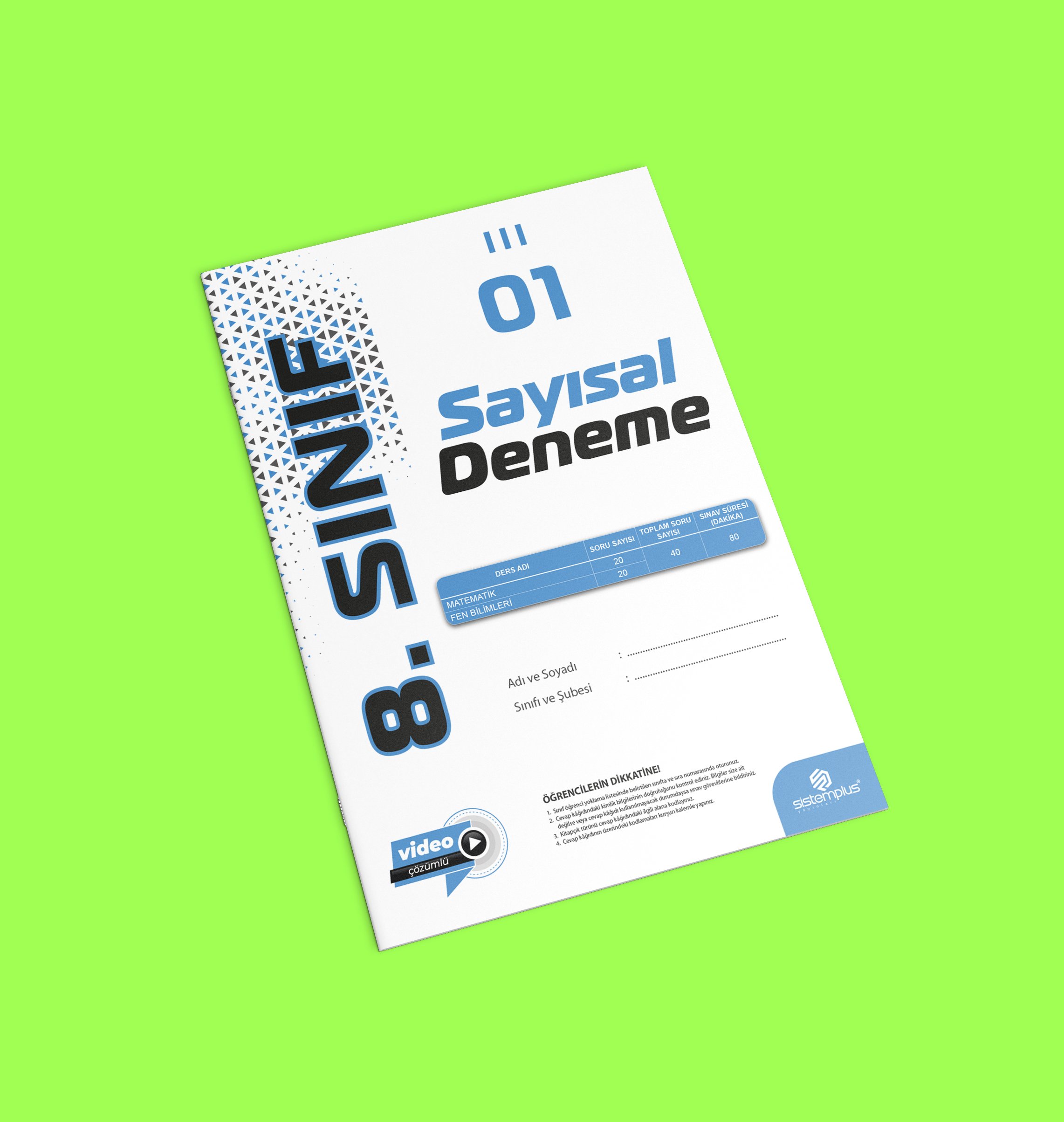 8. SINIF PAKET DENEME SAYISAL